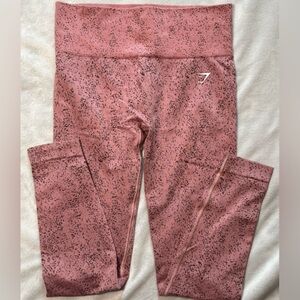 Gymshark Pink Speckled Leggings
